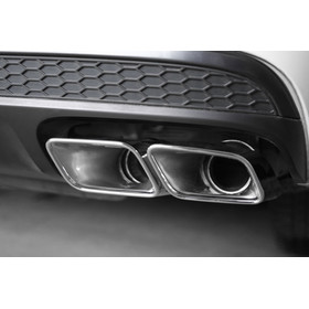 Einbaukit SQ7 Auspuffanlage für Audi Q7 4M - mit Auspuffblenden