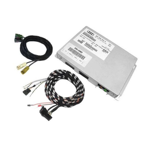Audi Satelliten Radio fr Audi A4 8H Cabrio (nur fr Nordamerika)