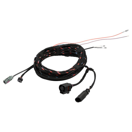 Komplett-Set Rckfahrkamera fr VW Golf 7 (VII) - VW Golf 7 - Sportsvan, dynamische Hilfslinien