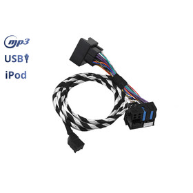 Cable set VW multimedia jack MEDIA-IN MDI