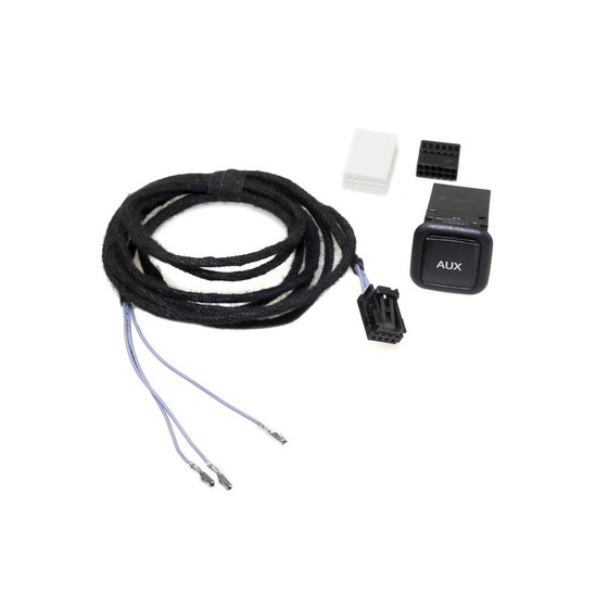 AUX IN Nachrst-Set fr VW RNS 510, MFD 2, RCD 310 - Klinke