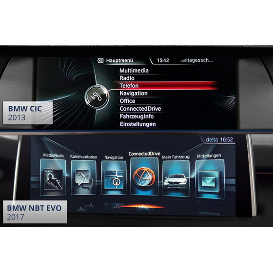 VIM Video in motion for BMW, Mini CIC iDrive NBT EVO Professional F/G-Series ID7 - OBD