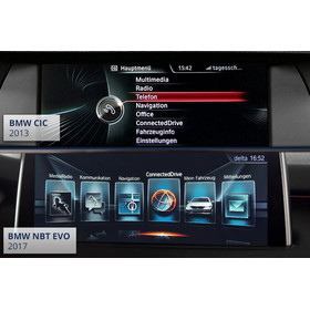 TV DVD Freischaltung für BMW, Mini CIC iDrive NBT EVO Professional F/G-Serie ID7 - OBD