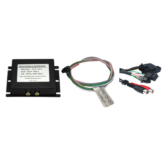 Multimedia Interface auf CAN Bus Basis passend f�r MERCEDES Comand 2.0 Systeme incl. Kabelsatz