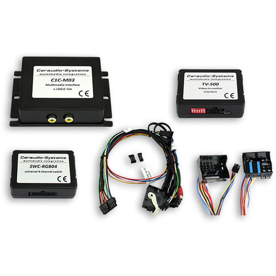 Multimedia Interf. a. CAN Bus Basis passend f�r VW MFD3,RNS810 m. RFK ohne Kamera STG incl. Kabels.