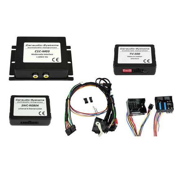 Multimedia Interf. a. CAN Bus Basis passend f�r VW MFD3,RNS810 m. RFK ohne Kamera STG incl. Kabels.