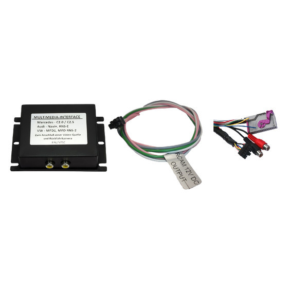 Multimedia Interface auf CAN Bus Basis passend f�r AUDI RNSE + incl. Kabelsatz