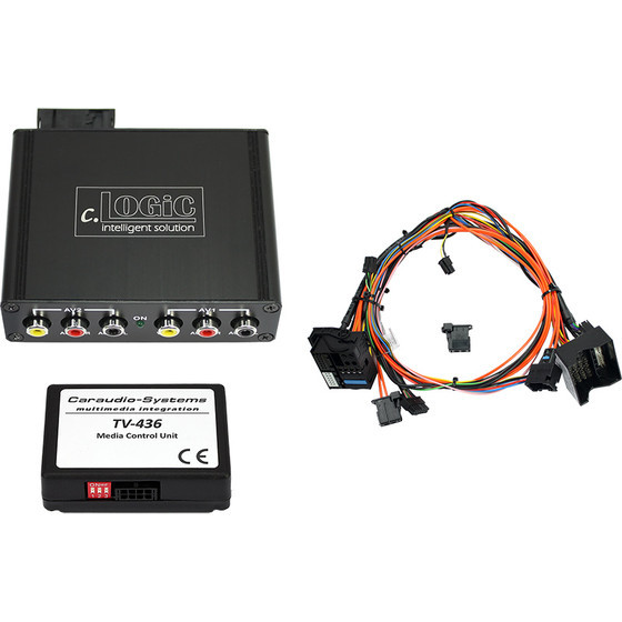 Multimedia Interface auf LWL Basis c.LOGiC passend f�r BMW Professional HD Navi CIC & Kabelsatz