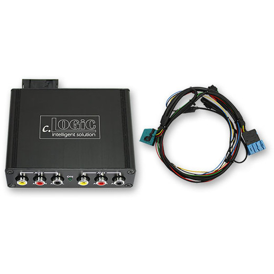 Multimedia Interface cLOGiC für BMW MK3&4 Systeme incl. Kabelsatz für Fahrzeuge mit AUX IN