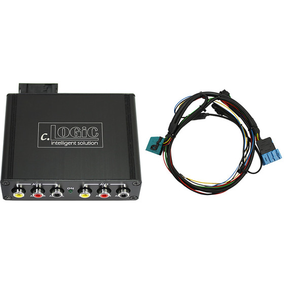 Multimedia Interface cLOGiC f�r BMW MK3&4 Systeme incl. Kabelsatz f�r Fahrzeuge mit AUX IN