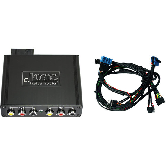 Multimedia Interface cLOGiC f�r BMW MK3&4 Systeme incl. Kabelsatz f�r Fahrzeuge ohne CD Wechsler