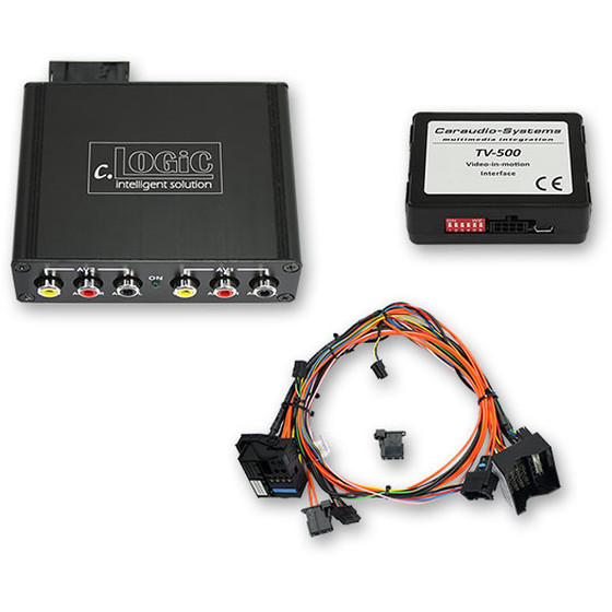 Multimedia Interface auf LWL c.LOGiC Basis passend f�r MERCEDES NTG1, NTG2 Systeme incl. Kabelsatz
