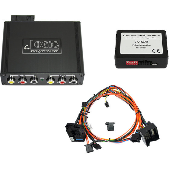 Multimedia Interface auf LWL c.LOGiC Basis passend f�r MERCEDES NTG1, NTG2 Systeme incl. Kabelsatz