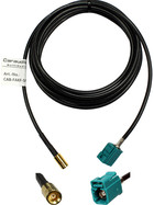 Kabel Fakra Kuppler gerade Kodierung universal auf SMB-Buchse 200cm