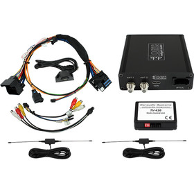 dvbLOGiC V2 Komplettpaket mit USB Player & Conax Anschluss passend für BMW Professional CCC