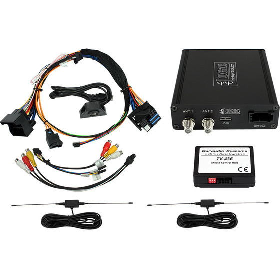 dvbLOGiC V2 Komplettpaket mit USB Player & Conax Anschluss passend f�r BMW Professional CIC