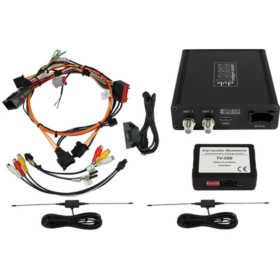 dvbLOGiC V2 Komplett m. USB Player&Conax Anschluss passend f�r LAND ROVER Touch Screen Version 2