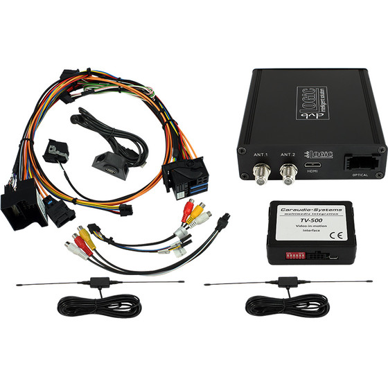 dvbLOGiC V2 Komplettpaket mit USB Player & Conax Anschluss passend fr MERCEDES Comand APS NTG2.5