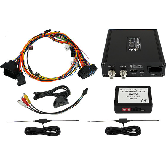 dvbLOGiC V2 Komplettpaket mit USB Player & Conax Anschluss passend für Mercedes Comand NTG4 & NTG4.5