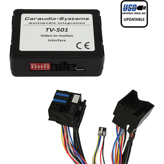 TV Free passend f�r BMW Professional Navigation CIC incl. Kabelsatz