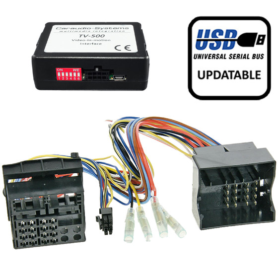 Video Interface fr RFK passend fr PORSCHE PCM3.0 u. 3.1 Navi. zum Freischalten des Kamerabilds