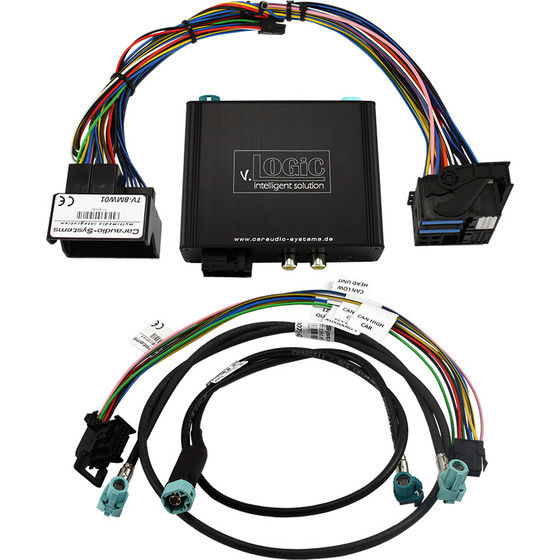v.LOGiC V5 Kamera Interface passend für BMW E-Serie, MINI mit CIC Navigationssystem oder Radio PNP