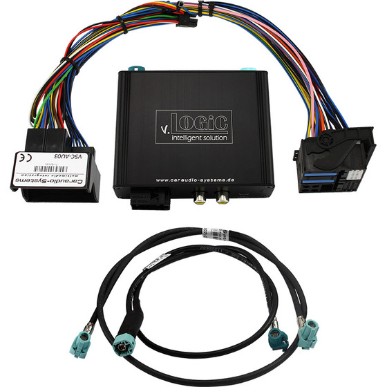 v.LOGiC V5 Kamera Interface incl. dynamischen Parklinien passend für AUDI MMI3G / MMI3G+ Systeme PNP