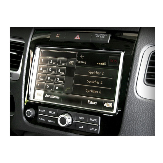 Handyvorbereitung Bluetooth fr VW Touareg 7P ?Nur Bluetooth?