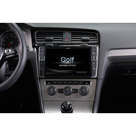 Navigationssystem Premium-Infotainment für VW Golf 7, piano black