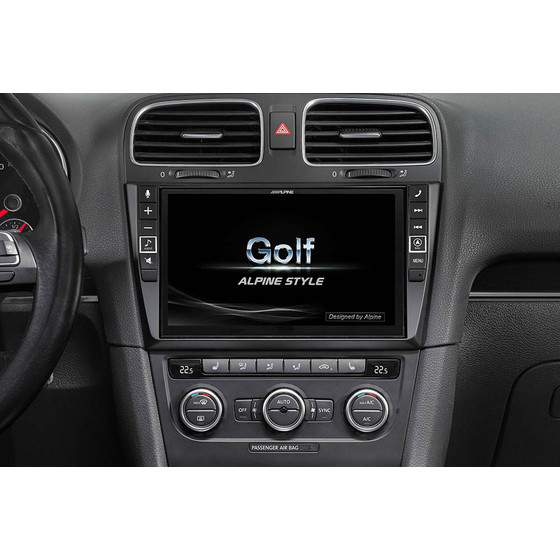 Navigationssystem Alpine Style Infotainment für VW Golf 6