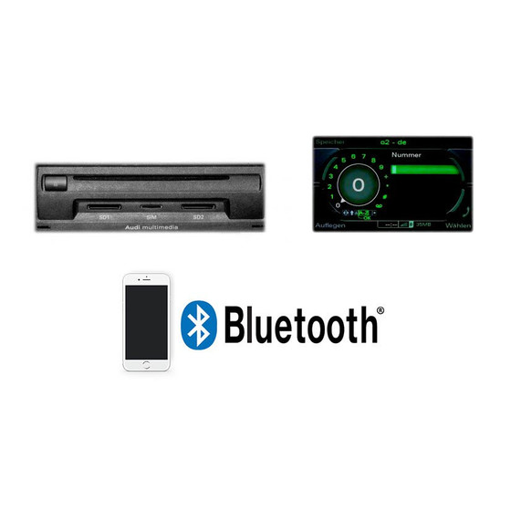 Bluetooth Schnittstelle fr Audi A8 4H, A7 4G ?Nur Bluetooth?