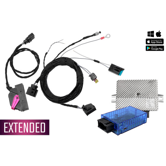 Komplettset Active Sound inkl. Sound Booster fr Skoda Octavia 5E - EXTENDED