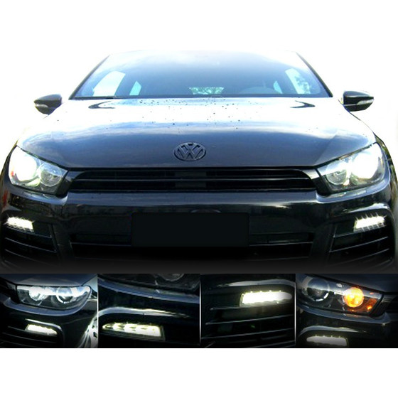 Adapter LED-Tagfahrleuchten fr VW Scirocco 1K