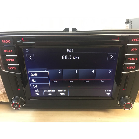 Volkswagen Discover Media PQ 5C0 035 680 C unlocked - DAB - freigeschaltet #8935