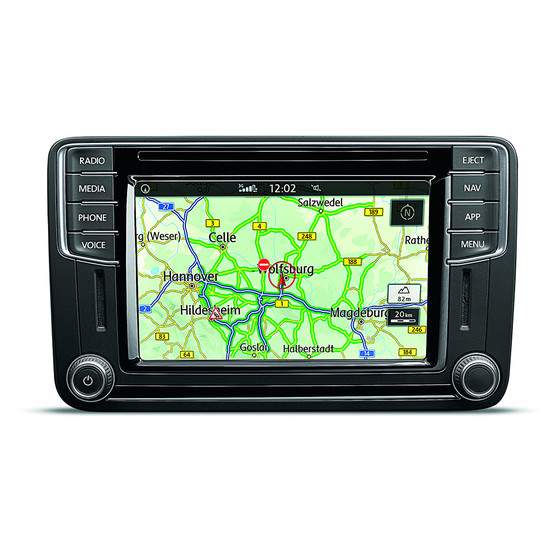 Volkswagen Discover Media PQ 5C0 035 680 C unlocked - DAB - freigeschaltet #8892