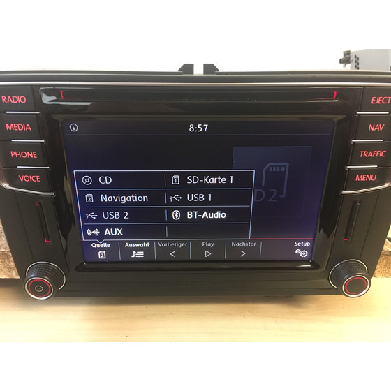 Volkswagen Discover Media PQ 5C0 035 680 C unlocked - DAB - freigeschaltet #8892