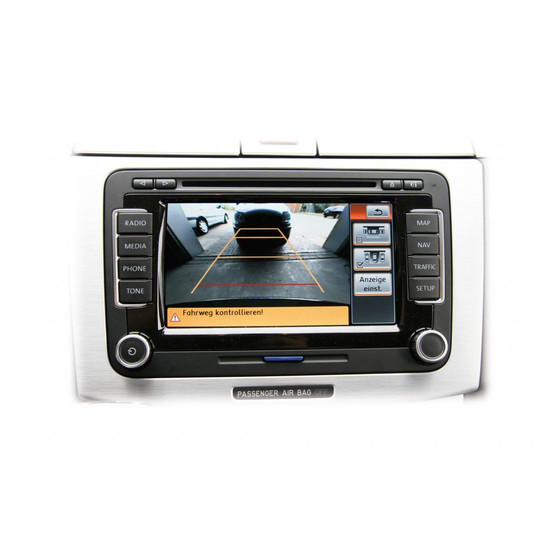 Komplett-Set Rckfahrkamera fr VW Passat B7 Variant
