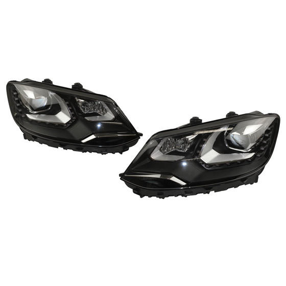 Bi-Xenon Scheinwerfer-Set LED TFL fr VW Sharan 7N - mit elektr. Dmpferregelung