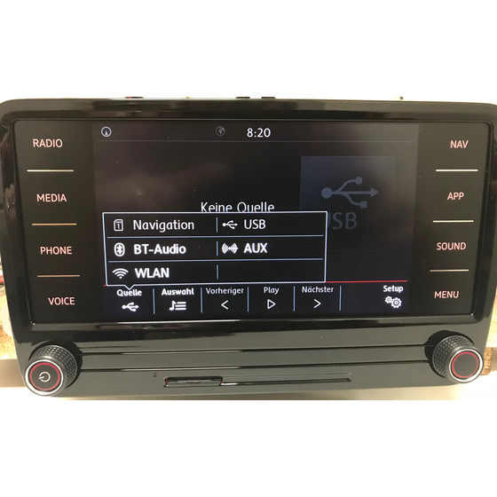 Volkswagen Discover Media PQ 5C0 035 680 H unlocked - freigeschaltet