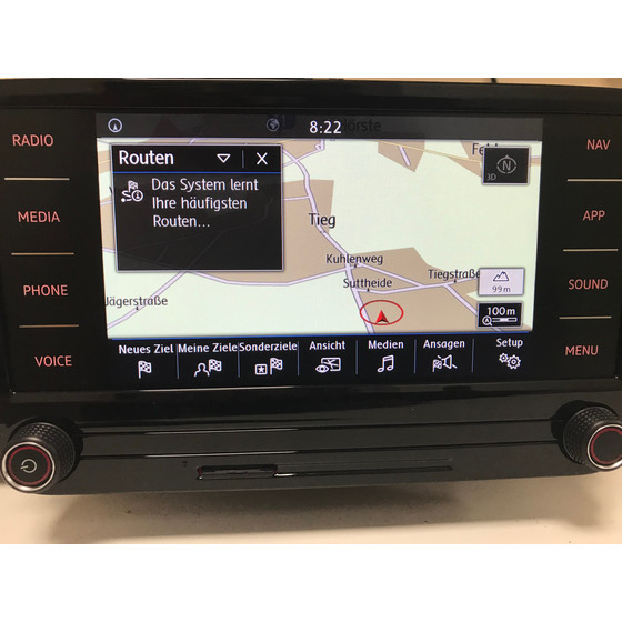 Volkswagen Discover Media PQ 5C0 035 680 H unlocked - freigeschaltet