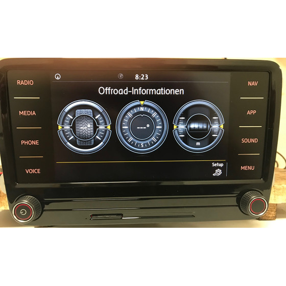 Volkswagen Discover Media PQ 5C0 035 680 H unlocked - freigeschaltet