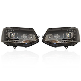 Bi-Xenon Scheinwerfer LED TFL fr VW T5 GP