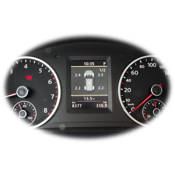 Reifendruck-Kontrollsystem (RDK) für VW Tiguan 5N Facelift