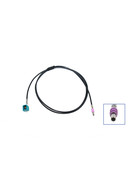 Fakra-cable angle-socket (female) to male - 1m