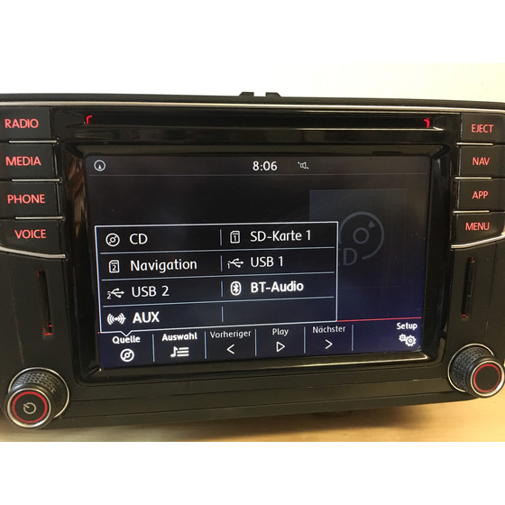 Volkswagen Discover Media PQ 5C0 035 680 G unlocked - freigeschaltet #8901