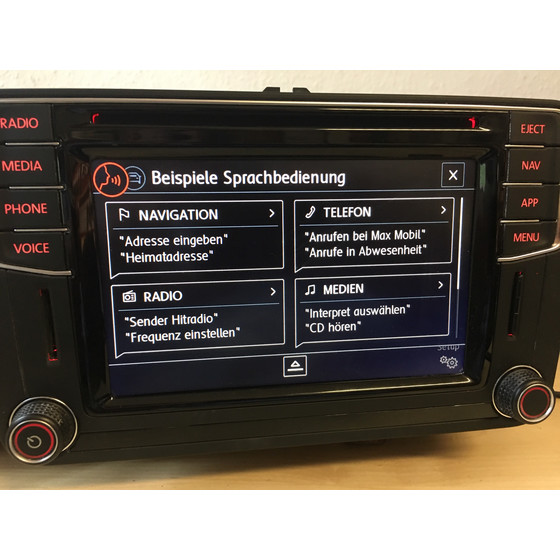 Volkswagen Discover Media PQ 5C0 035 680 G unlocked - freigeschaltet #8901