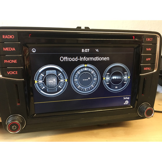 Volkswagen Discover Media PQ 5C0 035 680 G unlocked - freigeschaltet #8901