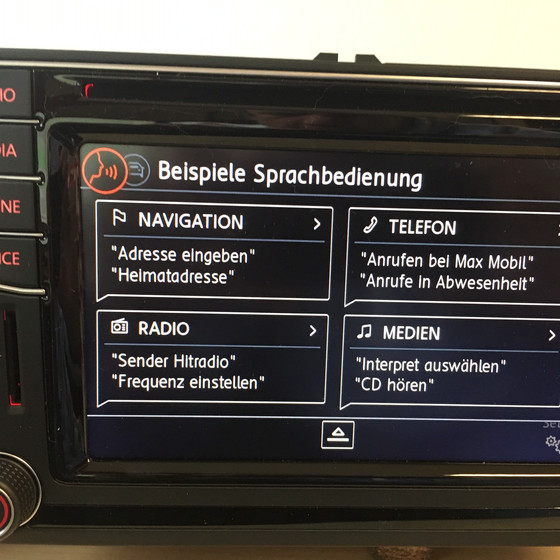 SEAT Mediasystem PQ Autoradio - Car Play - 7N5 035 200 - Freigeschaltet #8349