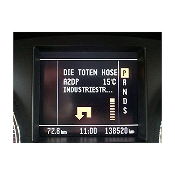 Can Bus Konverter f�r VW CAN Bus 1.6 auf 2.0  mit TV Free und Pfeildarstellung