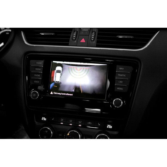 Komplettset Rckfahrkamera fr Skoda Octavia 5E - statische Hilfslinien